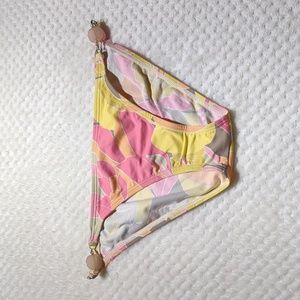 Tommy Bahama Garden Floral Bikini Bottom With Side Beads